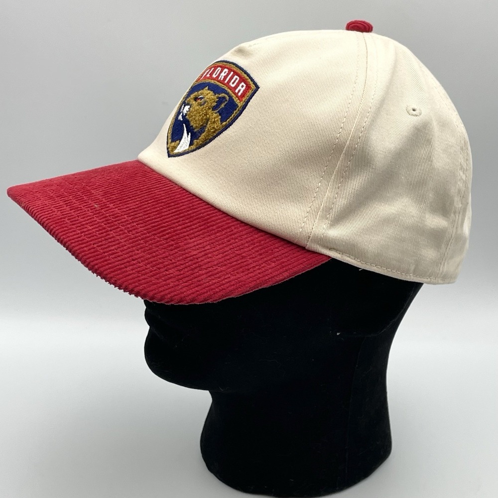 Florida Panthers NHL Snapback Hat American Needle Corduroy Brim Cap OSFM